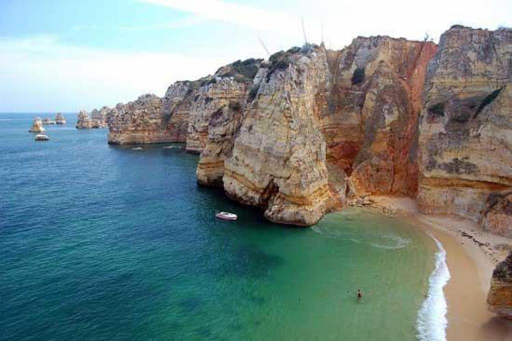 Apartamento Encantador A 100M Da Praia Carvoeiro  Exterior photo